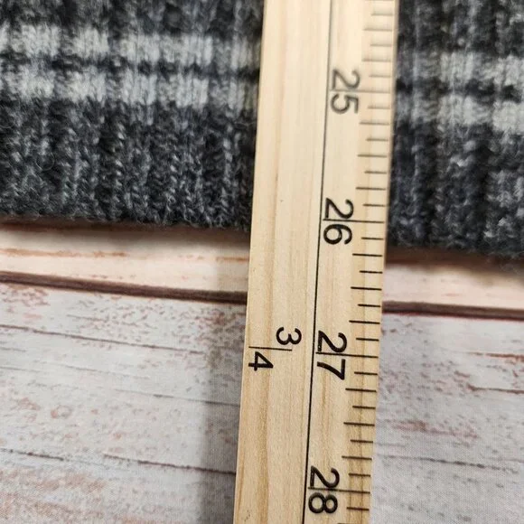 Daniele Blasi Italian Gray Wool Blend Half-Zip Sweater Men's Large - Picture 9 of 10